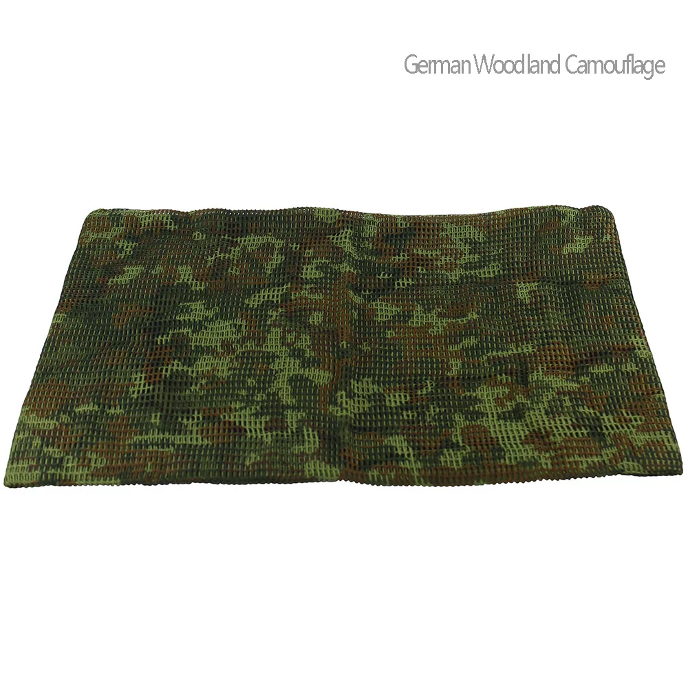 VULPO Tactical Camouflage Mesh Breathbale Scarf Sniper Face Veil Scarves Airsoft/Hunting/Hiking/Cycling Scarf