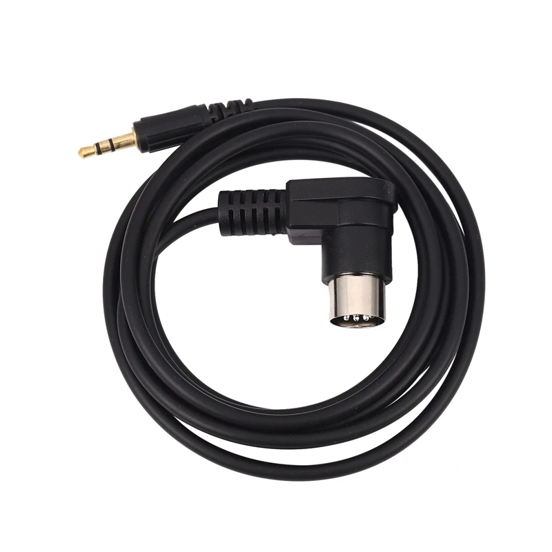 Auto 3.5Mm Aux Input Adapter Audio Kabel Mini Jack Aux 8-Pin M-BUS Cd-wisselaar Kabel Voor Alpine gold Plug