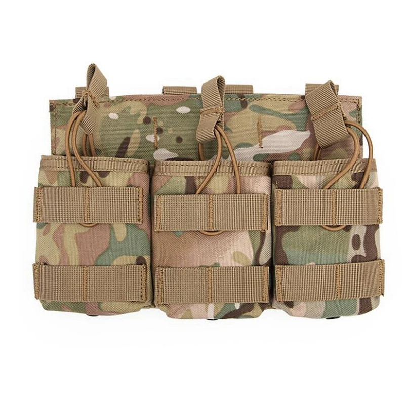 For 7.62 Double Triple Clip Bags Molle Tactical Magazine Pouches Airsoft Gear Tactics Assembly Bullet Pack Hunting Outdoor Bags