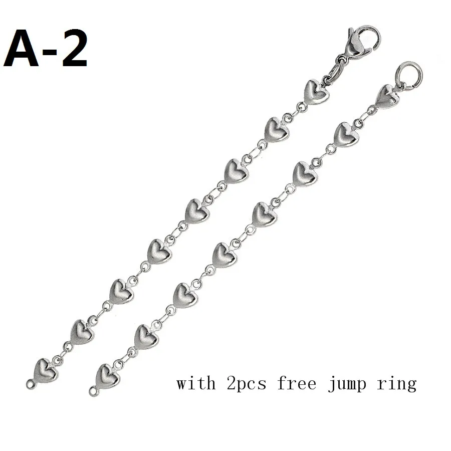 1PCS Multiple options DIY stainless steel chains can make as keychain bracelet handbag stainless steel Accessories Jewelrys