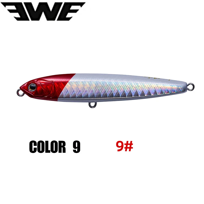 Nieuwe EWE GUIFEI Zinken Potlood Vissen Lokken 9g/11g/14g/16g/18g/24g/30g Afstandsschot Kunstmatige Wobbler Voor Bass Forel Snoek Nep Aas