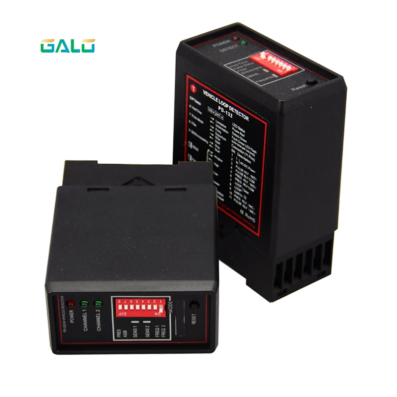 Auto Control Car Park Boom Barrier Wireless Loop Detectors Inductive Vehicle Loop Detector/ Loop Sensor For Access Barriers Gate