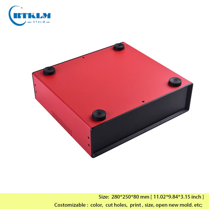 Iron electrical connector enclosure diy instrument case for project enclosure iron Controller wire connection box 280*250*80mm