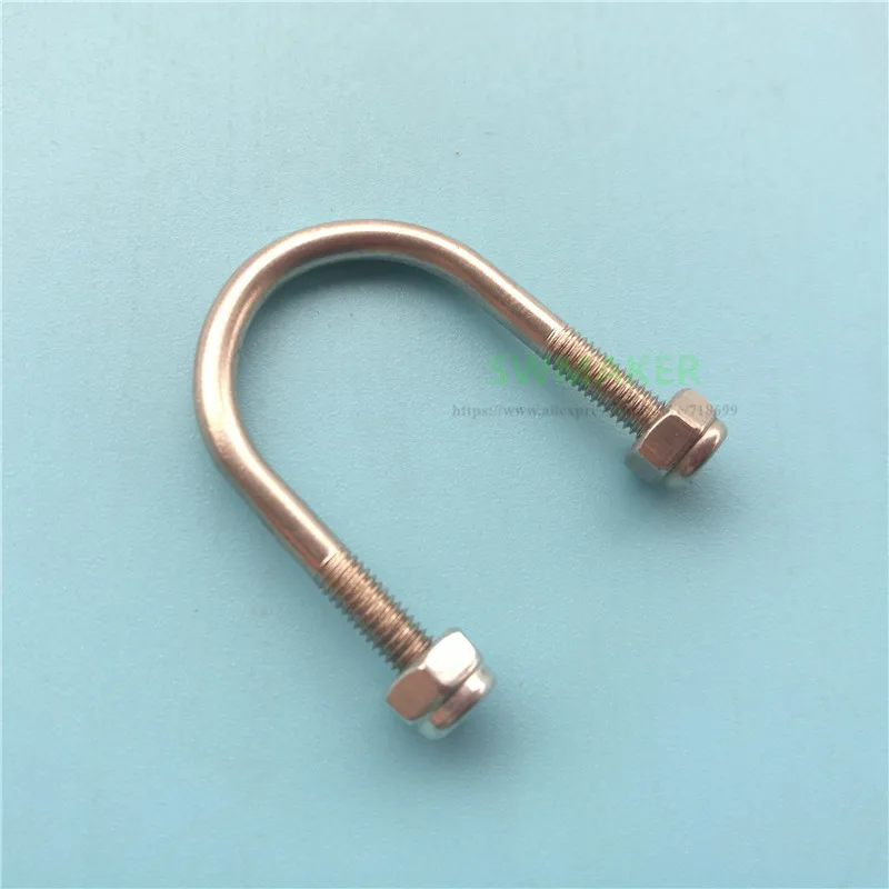 1pcs stainless steel LM8UU U-bolt holder for Reprap Prusa i3 MK2/MK2S MK3 3D Printer Y-carriage Aluminum plate