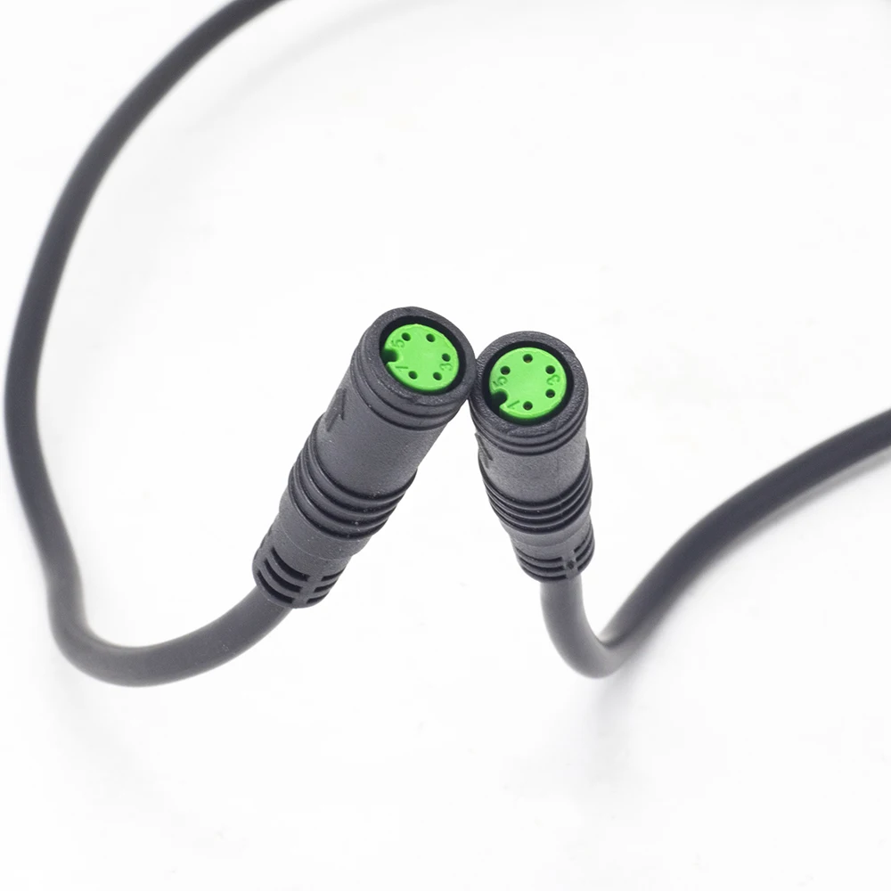 Onature-Cable de extensión de pantalla para bicicleta eléctrica, conector macho/hembra para pantalla de Bafang, accesorios