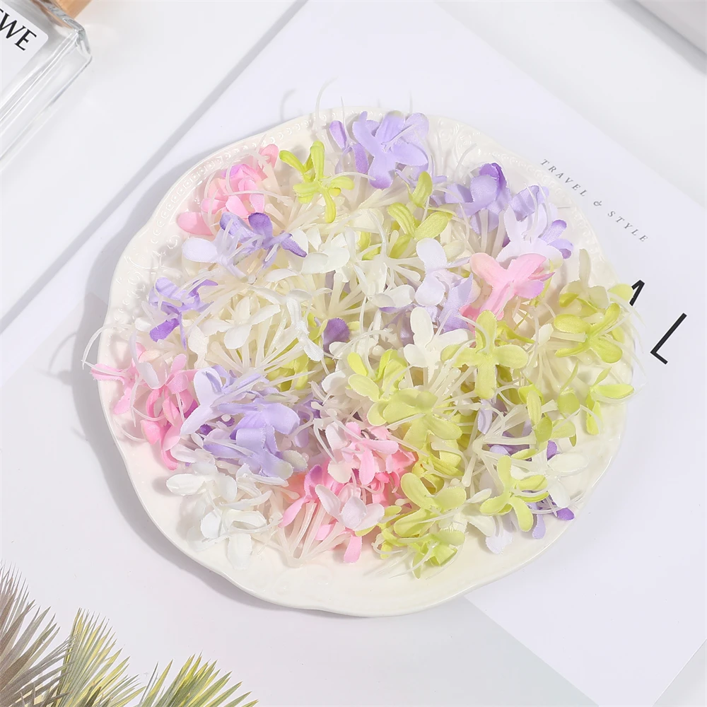 10/20Pcs Artificial Silk Flowers Head In Bulk Fake Flower For Home Decoration Christmas Party DIY Wreath Decor Dress Accessories