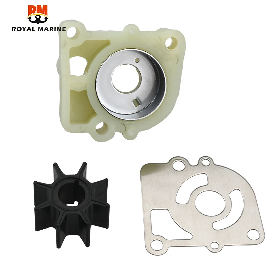 Pump Case (Upper)&Pump Case Liner&Water Pump Guide Plate&impeller For Tohatsu  9.9HP-18HP  350-65016-1  350-65011-1 350-65025-0