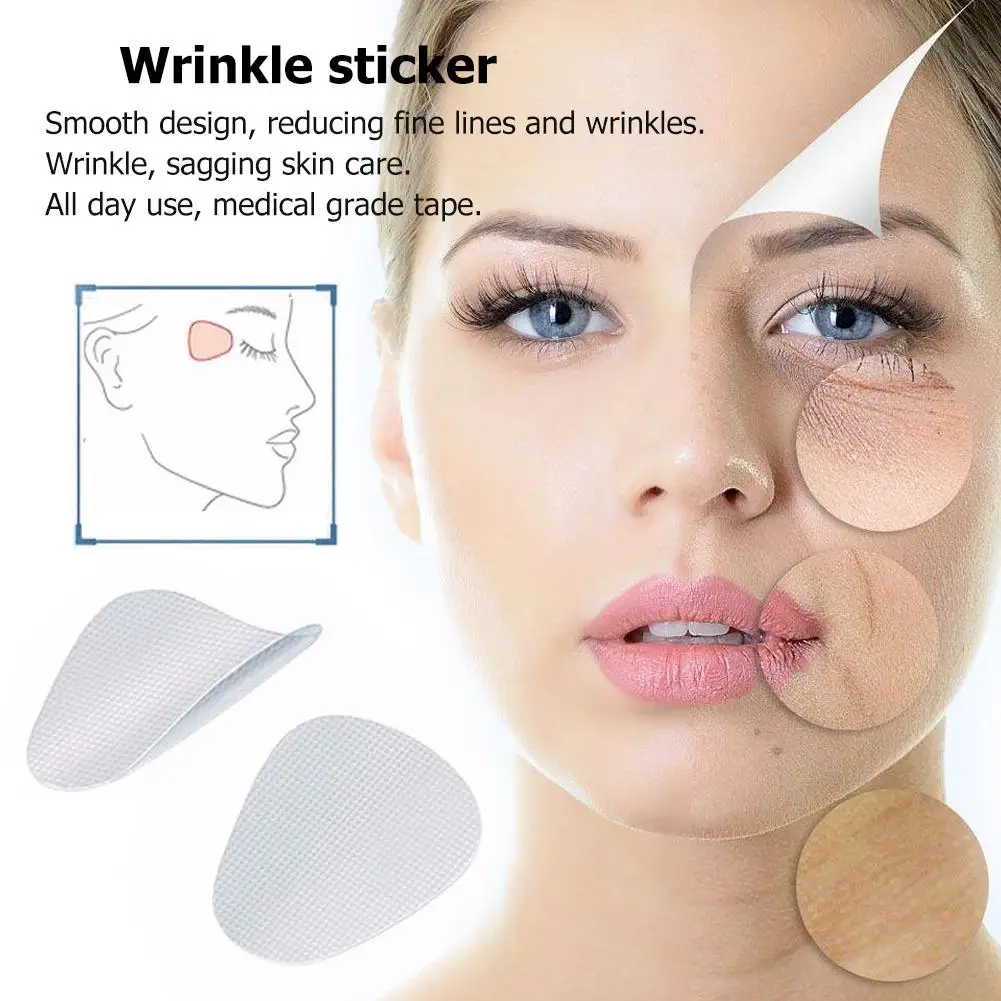 12/27/24/48/54pcs Unisex Thin Face Stickers EVA Anti-Wrinkle Anti-aging Patches Forehead Lift Tapes Beauty Skin Lift Up Tool