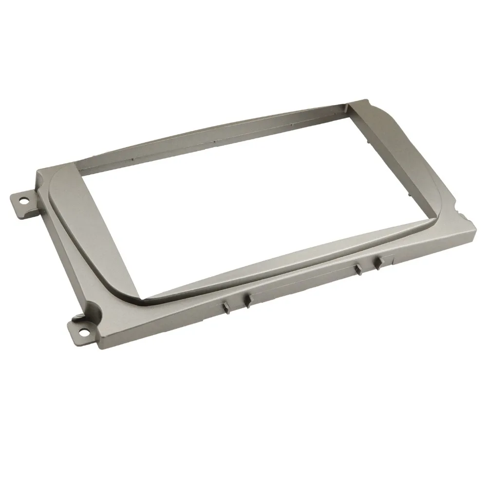 2 Din Car Radio Fascia for Ford Focus II Mondeo Kuga S-Max C-Max Galaxy Stereo Dash Kit Fit Installation Trim Facia Frame Bezel