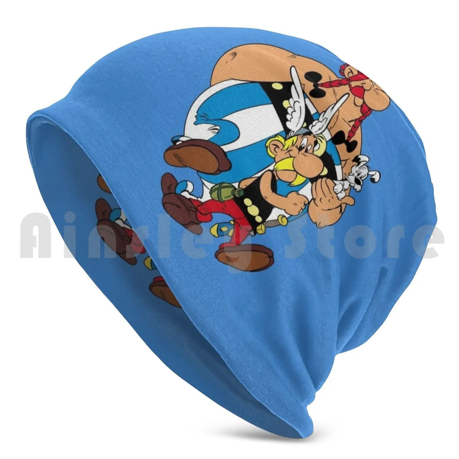 The Adventures Of Asterix Shirt , Sticker , Beanie Hedging Cap DIY Print Cushion Asterix Obelix Dogmatix Adventures