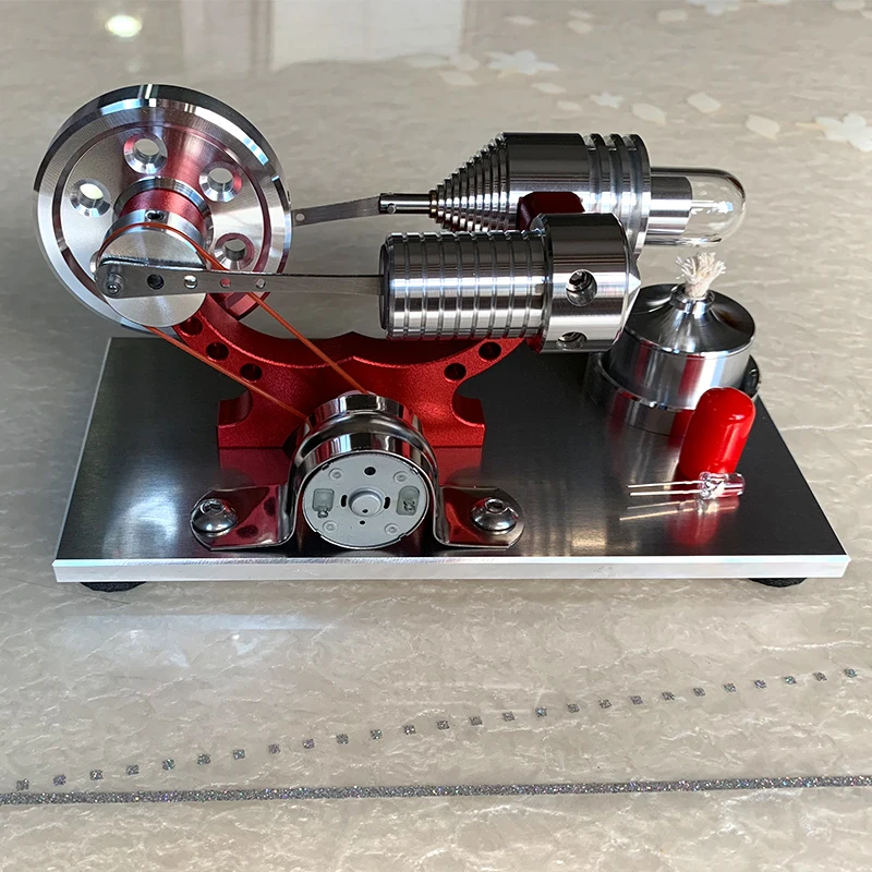 Stirlingmotor Stoommachine Speelgoed Hobby Springing Motor Kit Generator Model Science Experiment Gift Motor Auto Mini Motor Model