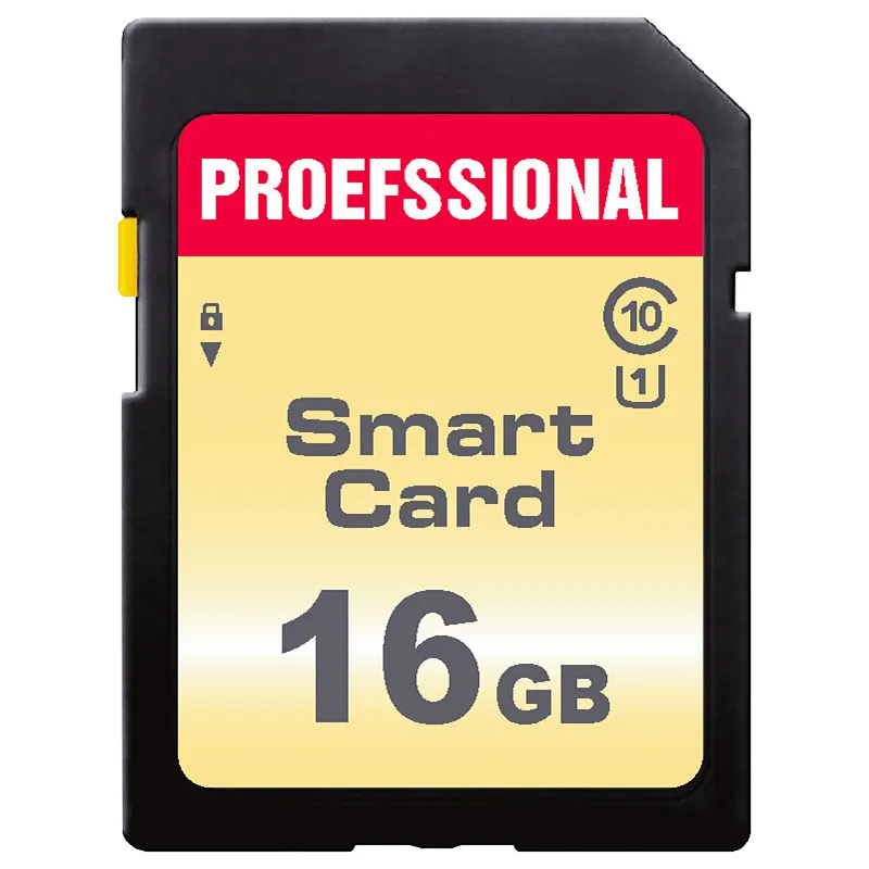 Tarjeta de memoria SD Ultra Class10, velocidad de lectura de UHS-I para videocámara de 16GB, 32GB, 64GB y 128GB, C10