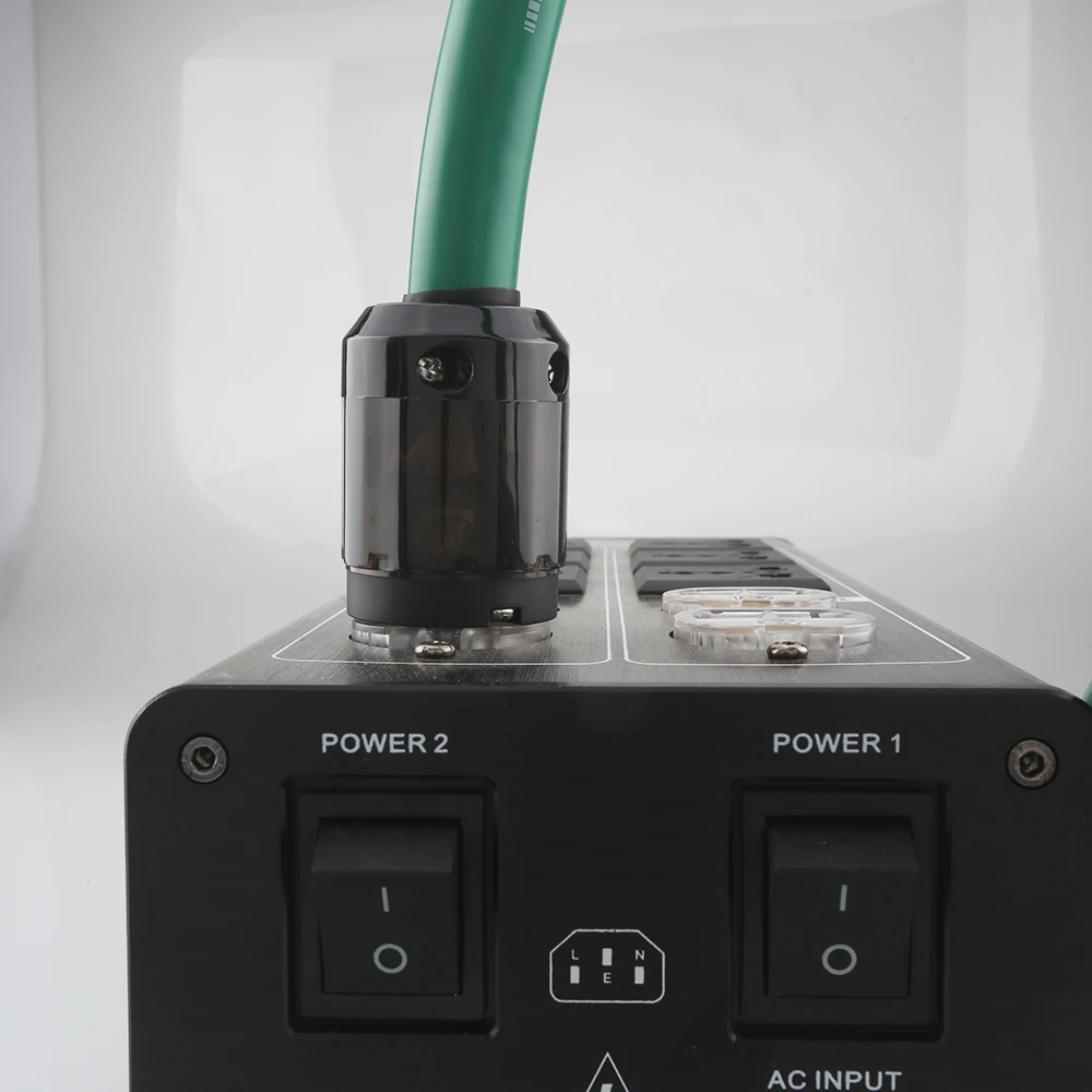 Mélange de câbles d'alimentation 2328 en cuivre et argent, haut de gamme, pour HIFI, avec prise EU