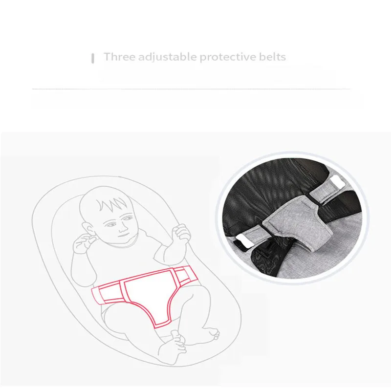 Mecedora de aluminio para bebé, silla para recién nacido, cesta para dormir, cuna automática para niño pequeño