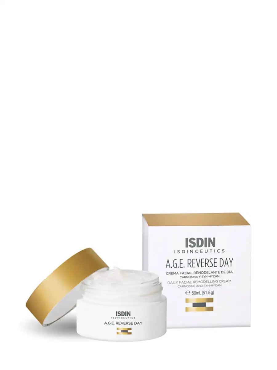 Isdin isdinceutics a.g.e. Reverse facial remover 50ml-facial remover treatment with triple action.