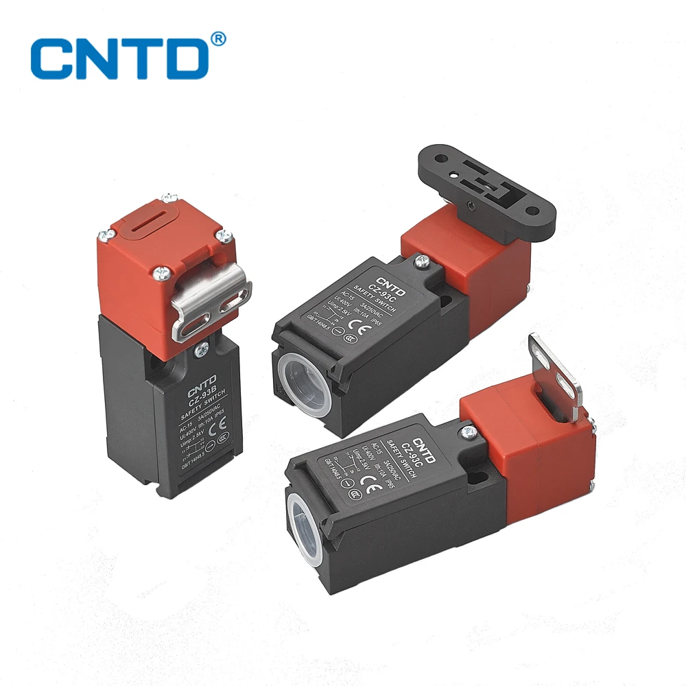 Waterproof CZ-93C 1A1B(1NC/1NO) Series Safety Interlock Limit Switch Micro switch with Key CZ-93B (2NC)