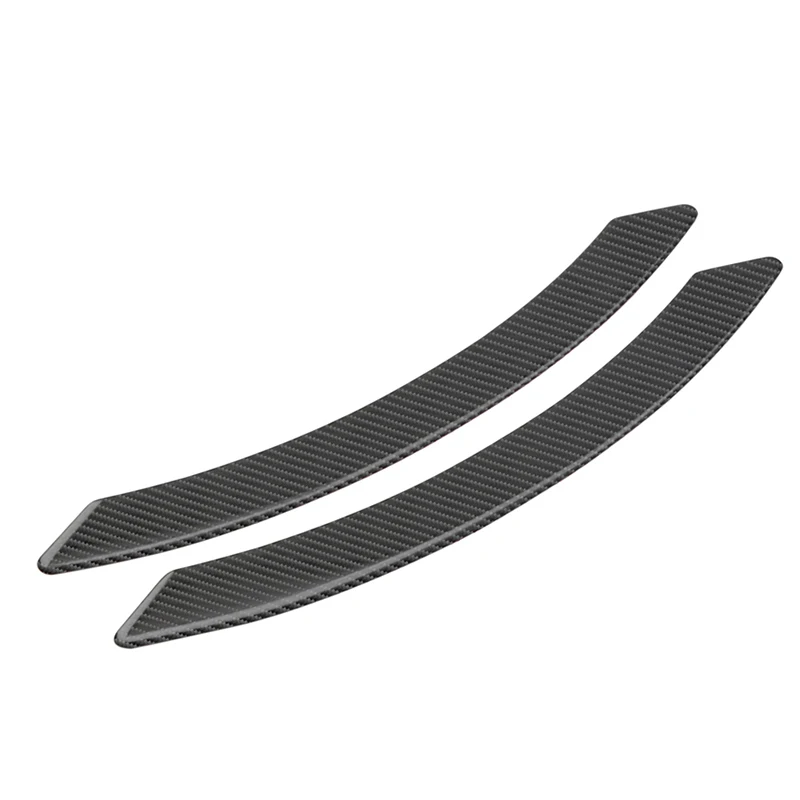 2Pcs Carbon Fiber Car Fender Wheel Eyebrow Protector/mudguard Sticker Extension Wide Arch Protector Stripe