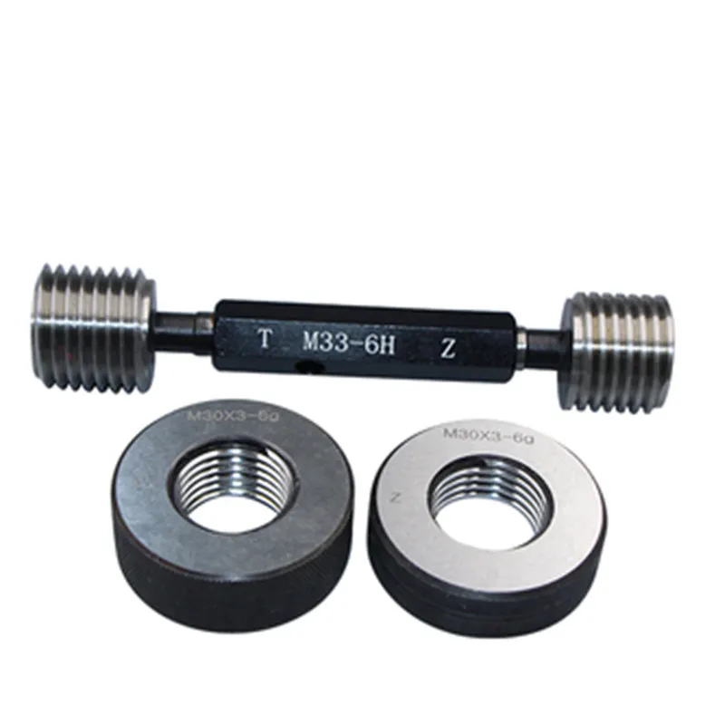L calibre do anel da tomada da linha, anel esquerdo do parafuso, medidores de O, vai NOGO, M14x2, M14x1.5, M14x1.25, M14x1, 6G, 6G