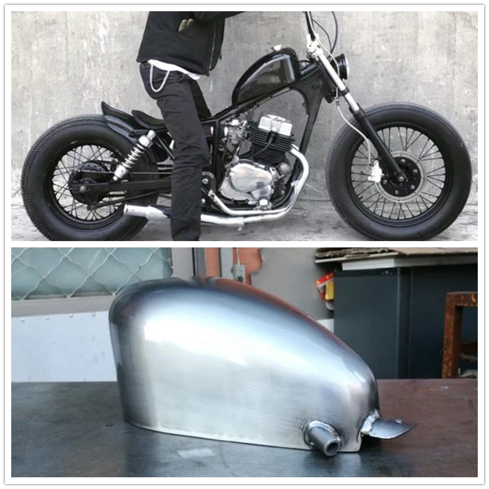 6L Petrol Gas Fuel Tank For Harley With Cap Retro Motorcycle Handmade Motorbike Modified Vintage Elding Oil Gasoline Can