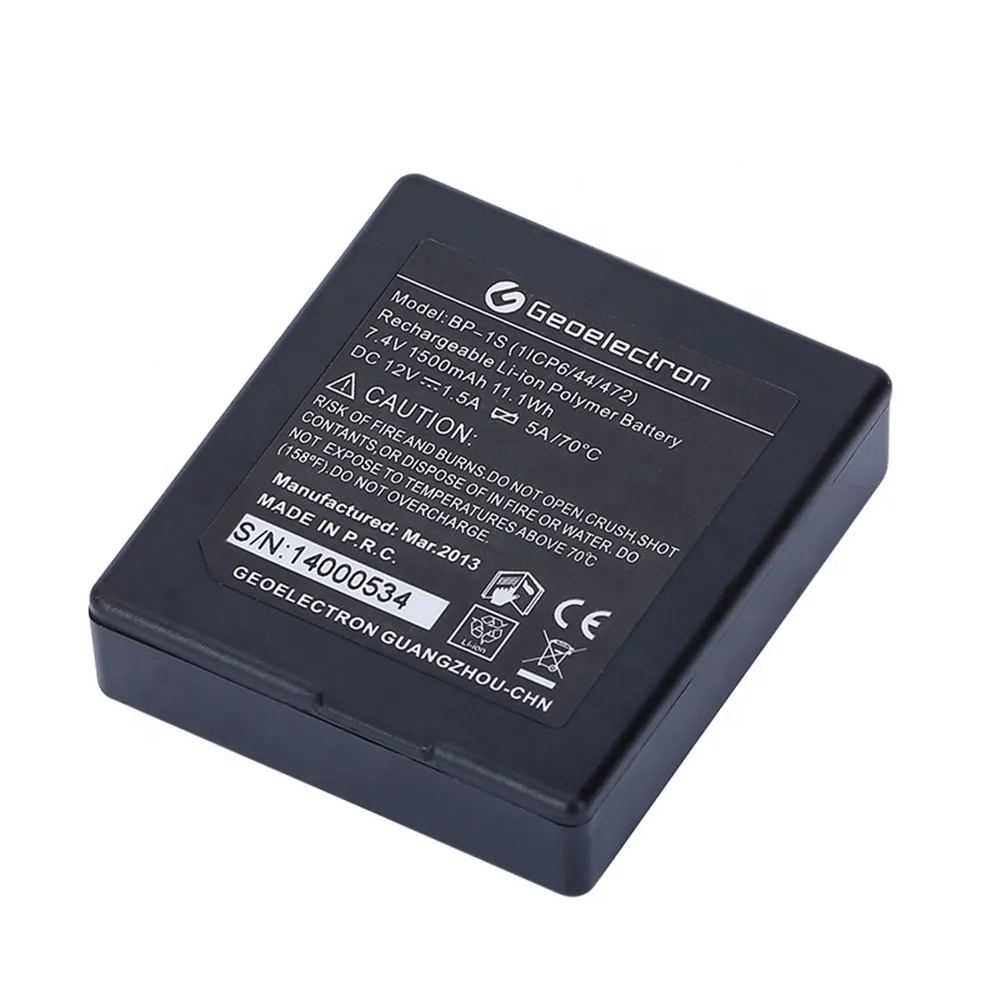 BP-1S Battery for Total Station 7.4V 1500mAh Rechargeable Battery