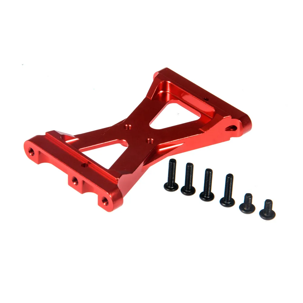 AXSPEED-abrazadera de chasis trasero de aleación de aluminio para coche teledirigido, pieza de mejora para TRX-4 TRX4 1/10 RC Crawler