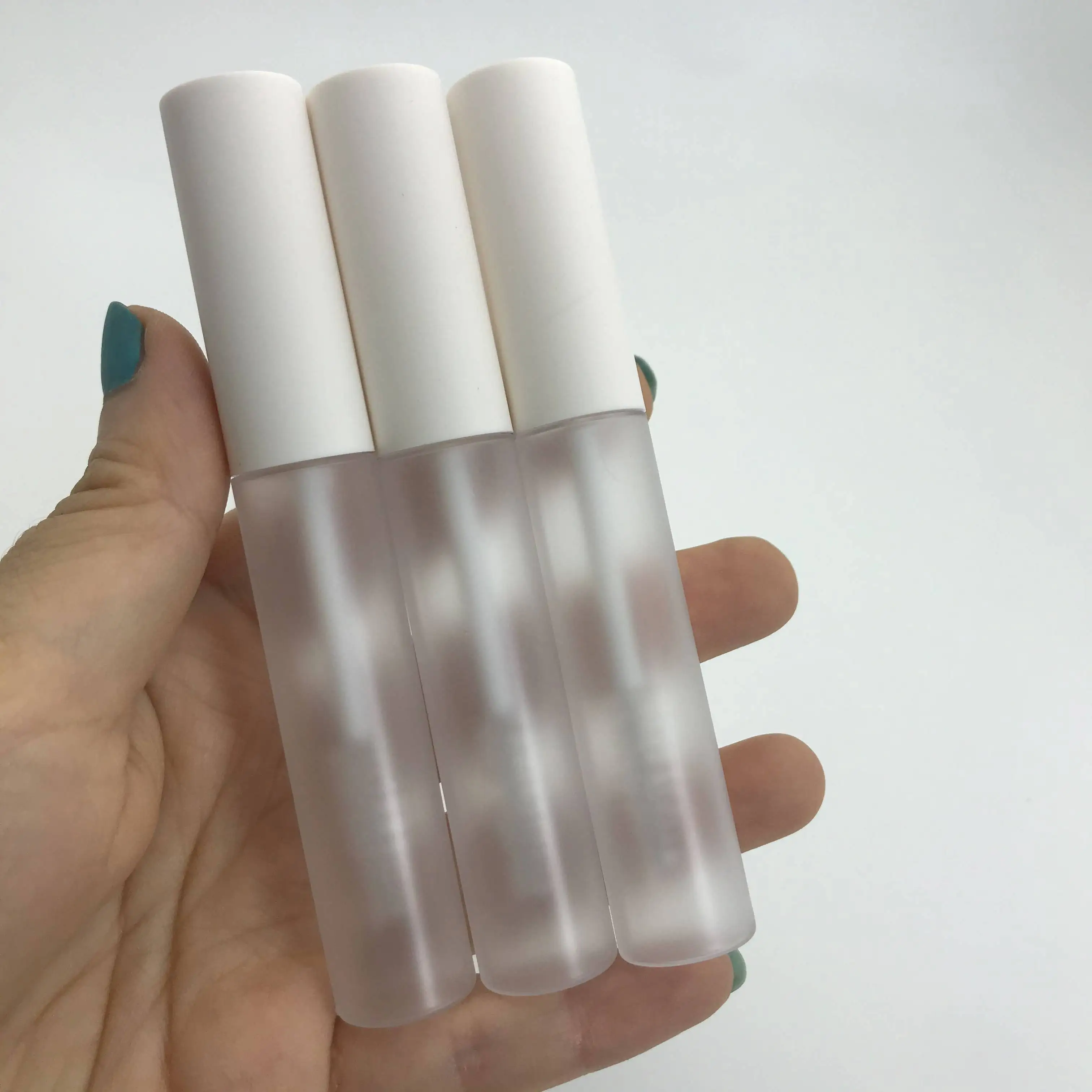 10ml Mascara-Tuben Großpackung Leere Mattierte Wimperncreme Nachfüllbare Flasche Kosmetikverpackungsbehälter Weißer Deckel – Detail 13