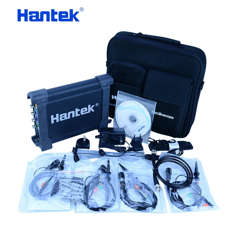 Hantek PC USB oscilloscope DSO3000A 4CH 100-250MHz 1GSa/s storage signal generator 16 channel logic analyzer tester waveform