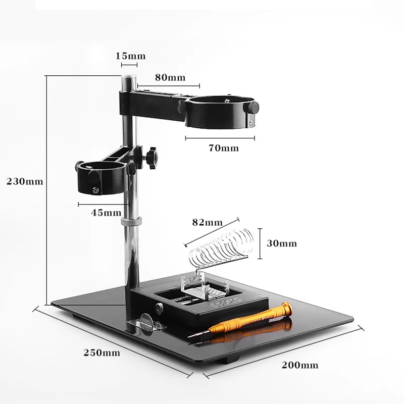 Multi-function Hot Air Gun stand holder Metal Air gun bracket frame SMD Reworkd Soldering kit Hand repair tools