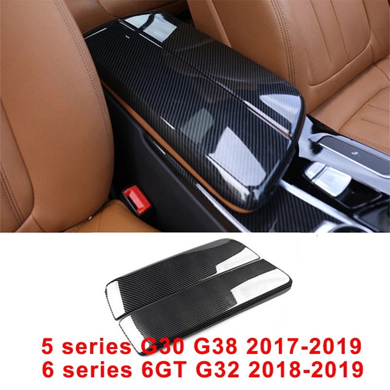 For BMW F10 F11 5series GT F07 G30 528i 523i 535i 530d 530i Center Console Trim Armrest Storage Box Interior Seat Arm Rest Cover