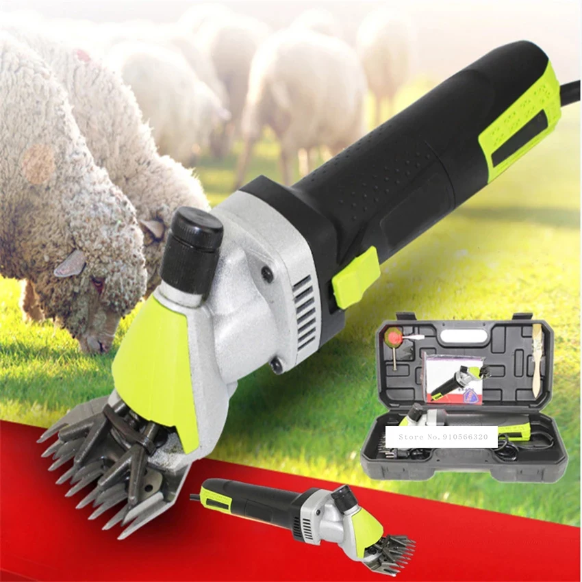 

N1J-GM01-76 Electric Wool Shears Portable Electric Animal Hair Shearing Clipper Farm Shears Cutter Wool Scissor 110V/220V 500W