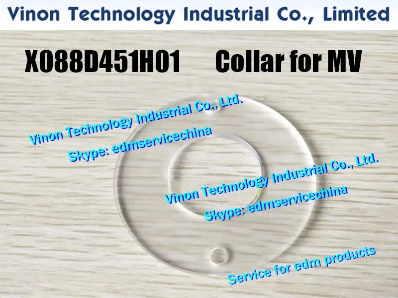 X088D451H01 EDM Collar, Resin Spacer for FA-S Advance,BA,NA,MV series machine 2210001461, X088-D451-H01