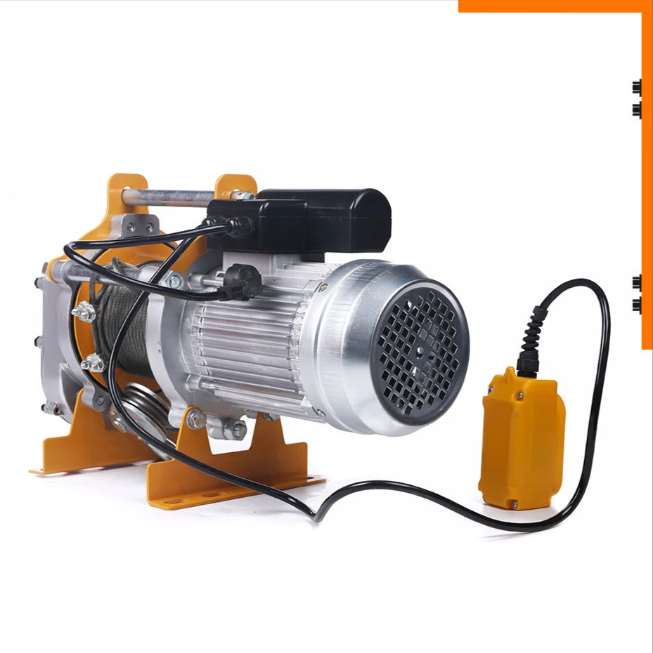 Electric hoist 300kg mini winch crane