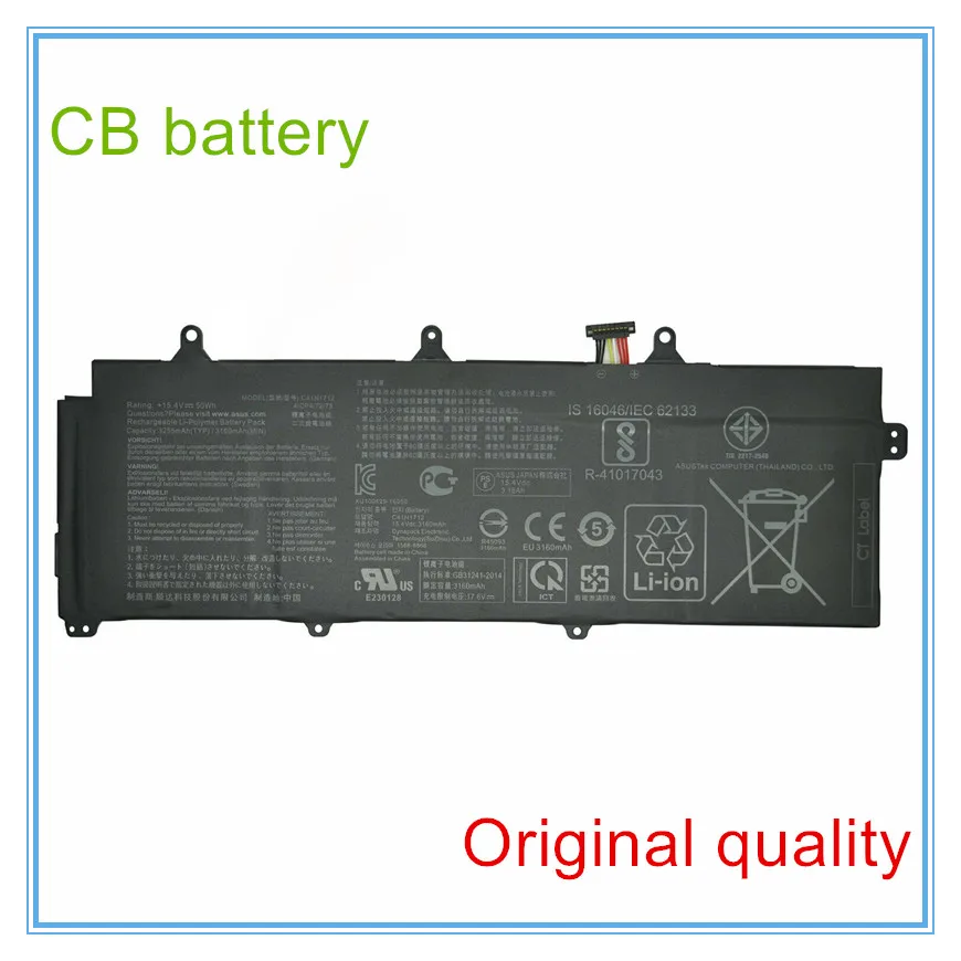 

Original quality battery C41N1712 for GX501 GX501VI-XS74 C41PKC5 4ICP4/72/75