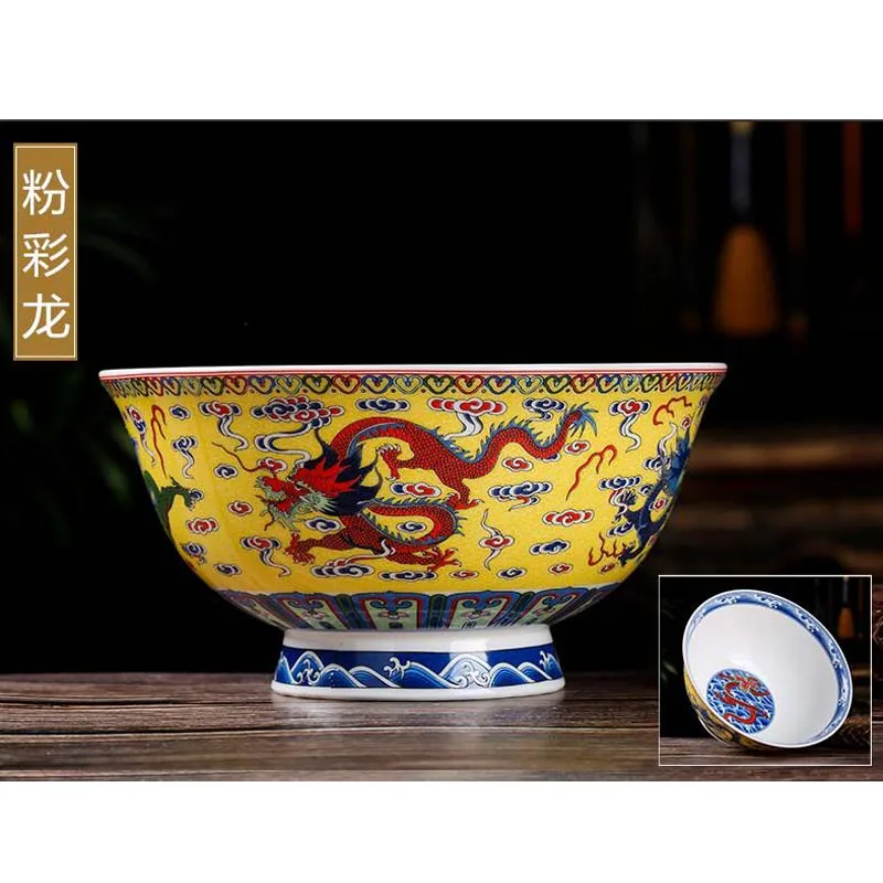 Chinese Antique Cloisonne depicting Ssangyong Bowl