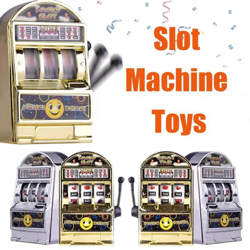 

Slot Machine Lucky Jackpot Novelty Gag Toys Funny Games Creative Antistress Toy For Kids Birthday Gift