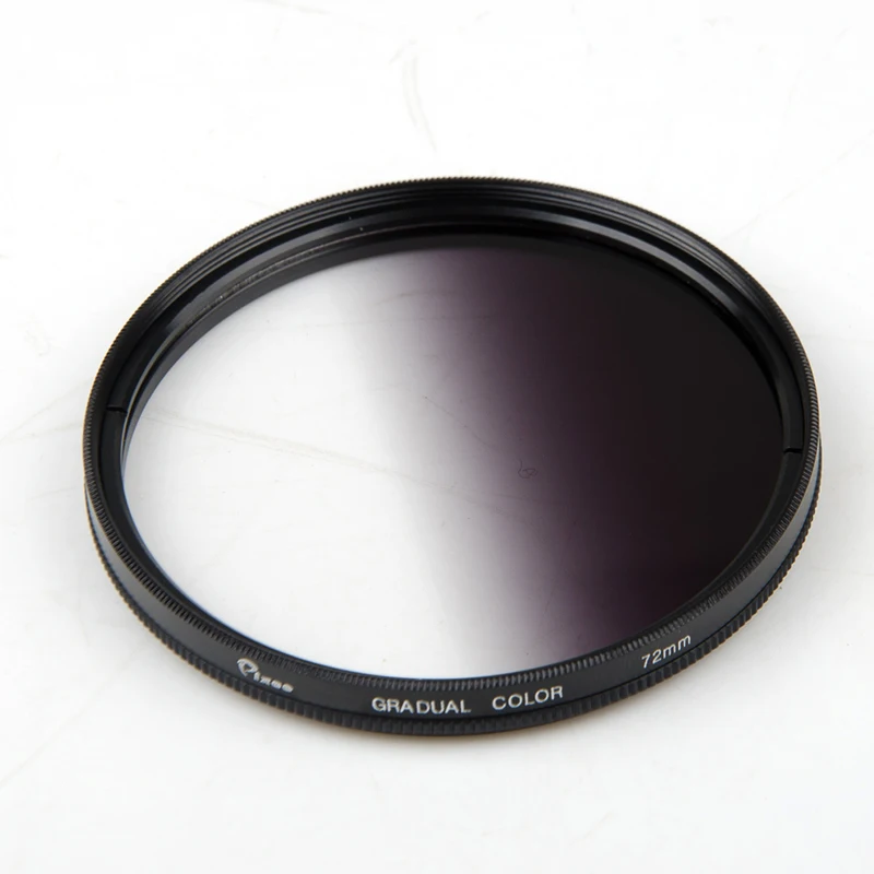 Pixco 72 ミリメートル/77 ミリメートル卒業グレーフィルター色効果レンズフィルター