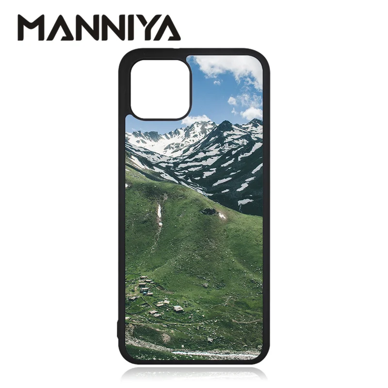 MANNIYA for Google pixel Series Blank Sublimation rubber Case with Aluminum Inserts 10pcs/lot