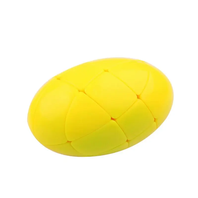 New  Blister Packaging Yuxin QN Egg Shape Colorful Magic Cube Stress Reliever Toys Adult Puzzle CubeToy For Children Puzzle Cubo