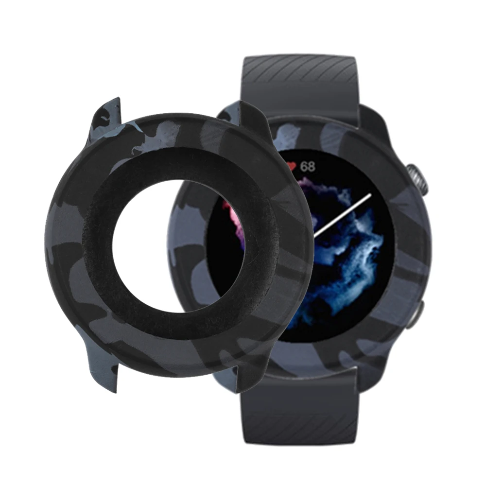 

Силиконовый чехол для умных часов Huami Amazfit GTR 3 Pro, защитный чехол для Amazfit GTR3 Pro, мягкие чехлы из ТПУ, защитная рамка