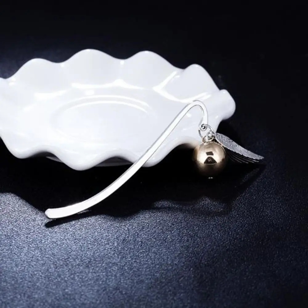 1 Pcs Creative Gold Best Gift For Reader Snitch Metal Bookmark Tibetan Silver Potterhead Bookmark