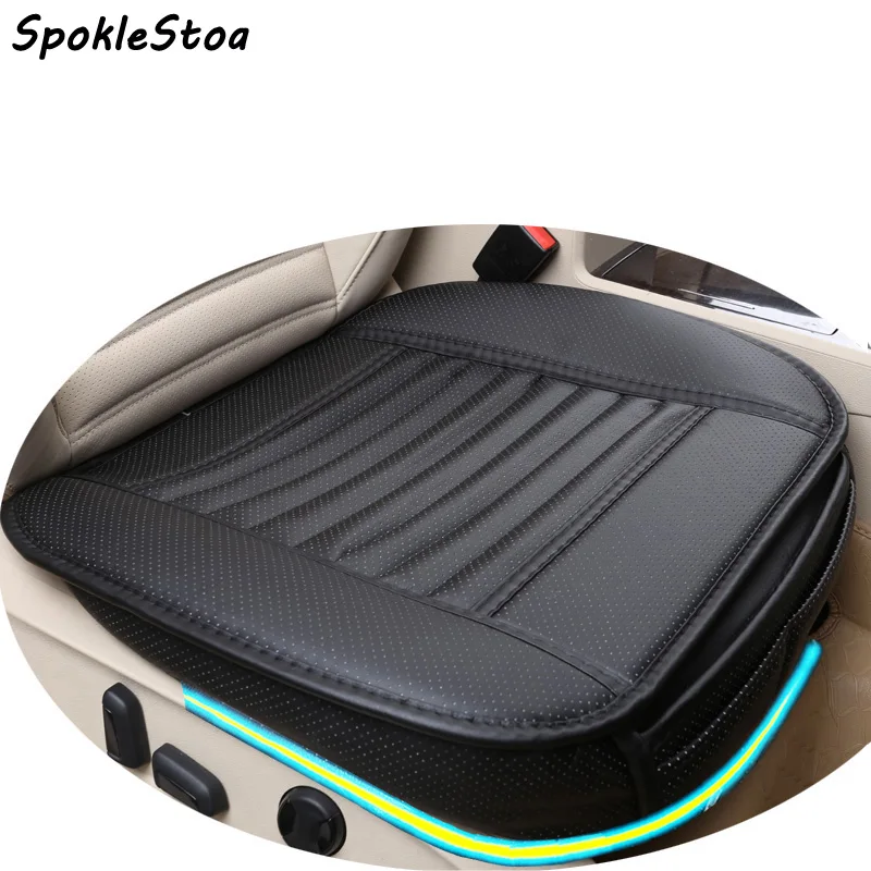 2020 Brand New General Car Seat Cushions,non-rollding Up Pads Single Non Slide Not Moves Bamboo-bon Covers E6 X25