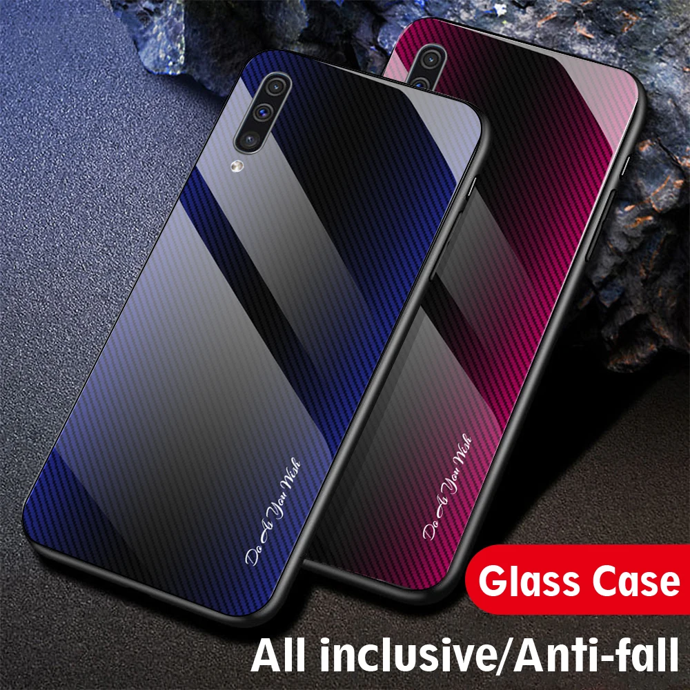 الملمس مرآة الزجاج المقسى قضية الهاتف قذيفة لسامسونج غالاكسي نوت 8 نوت 9 نوت 10 نوت 10 برو واقية الغطاء الخلفي