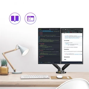 8 principais vendas suporte 2 monitores - №8