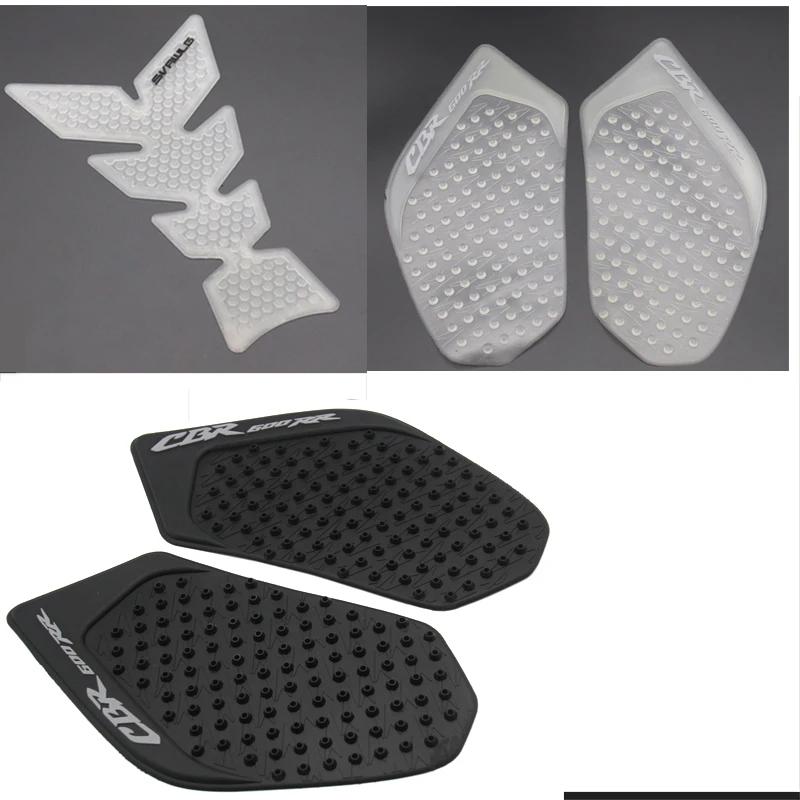 Motorcycle Anti slip sticker Tank Traction Pad Side Knee Grip Protector For 2003 2004 2005 2006  CBR600RR CBR 600 RR F5