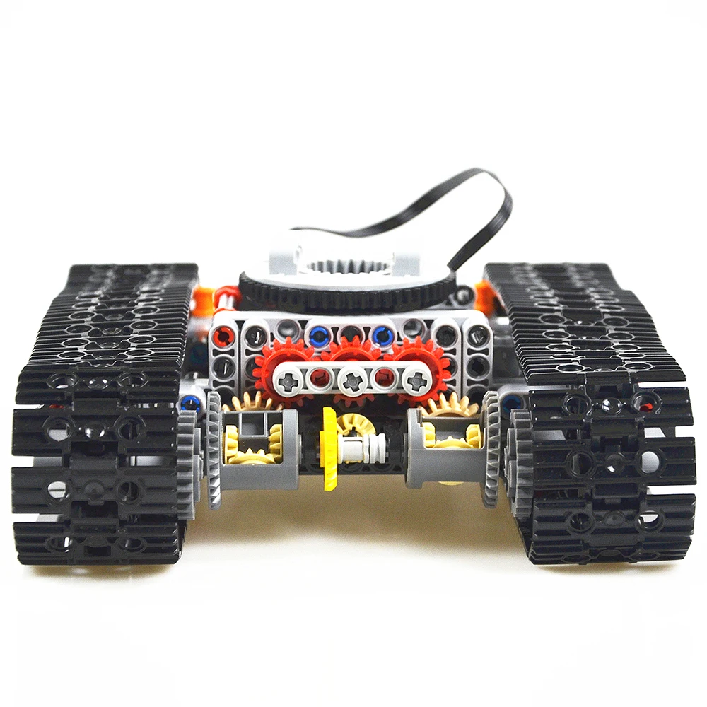 MOC Building Blocks Technical 42006 full RC MOD Undercarriage With Transverse Subtractor compatible with Lego for Kids Boys Toy