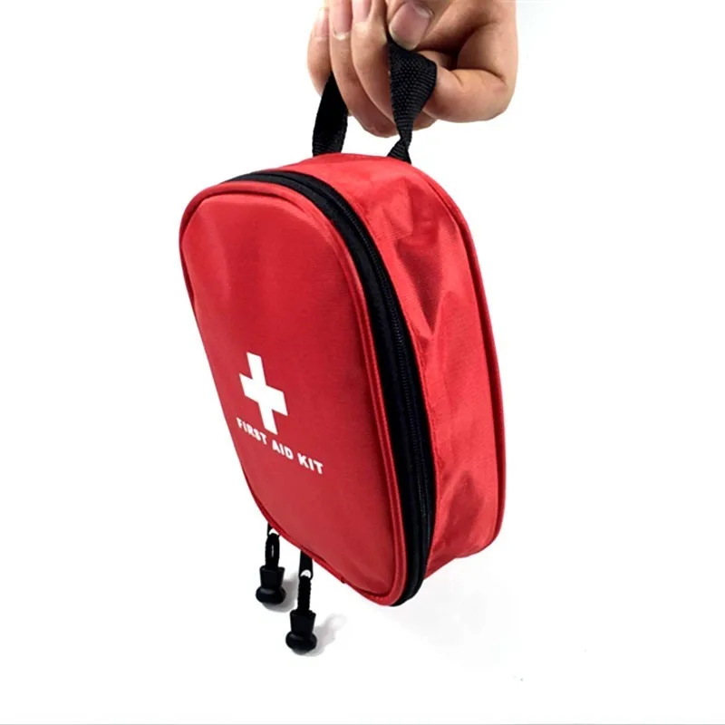 Kit de primeros auxilios para exteriores, bolsa médica portátil impermeable, 17 tipos de 100 piezas