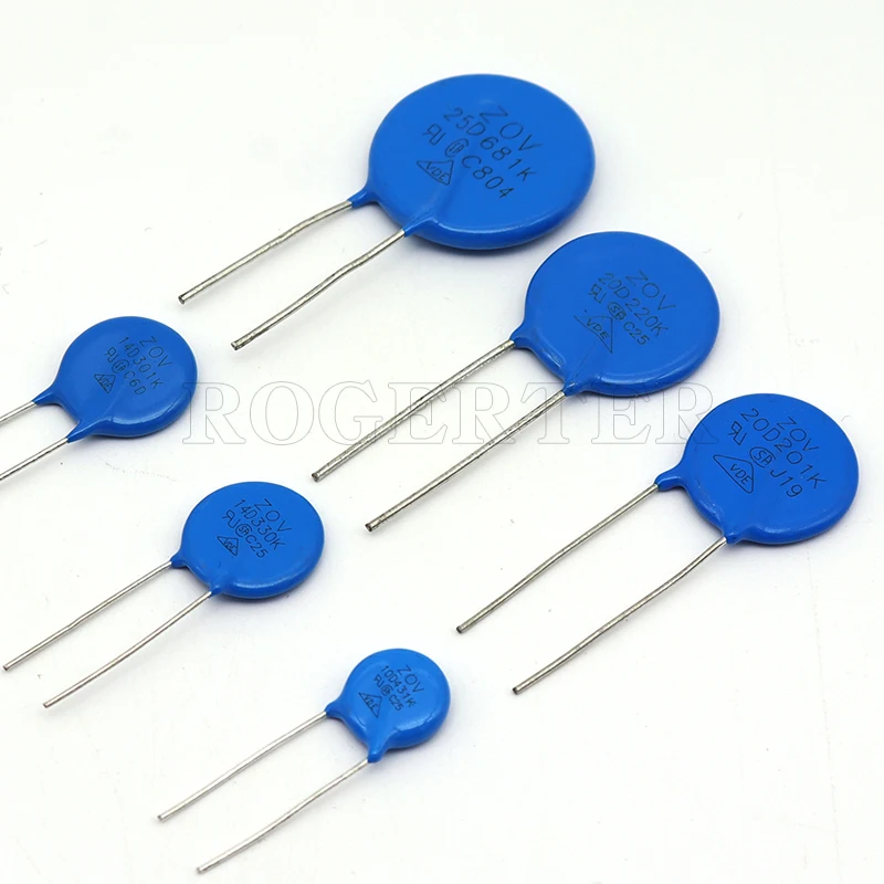 Varistor 05D 07D 10D 14D 20D 25D piezoresistor resistor dependente de tensão