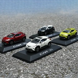 Circa 10CM pressofuso 1/43 scala C-HR CHR SUV modello in lega di auto modello in metallo statico veicoli per regalo da collezione