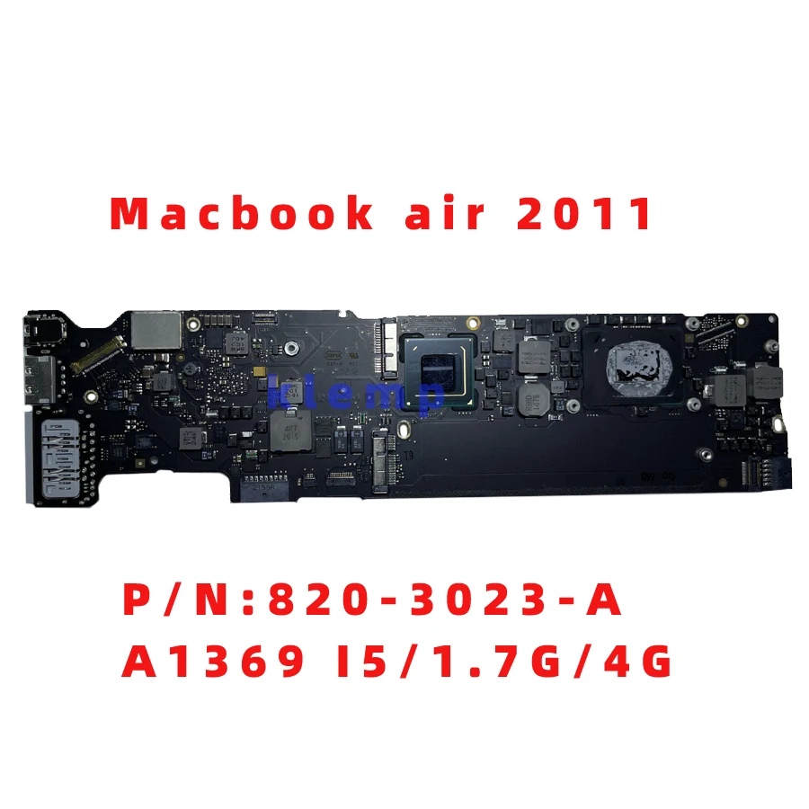 Placa base probada A1369 A1466 para MacBook Air de 13 pulgadas, A1466, placa lógica i5 i7, 2GB, 4GB, 8GB, 2010, 2011, 2012, 2013-2017 años