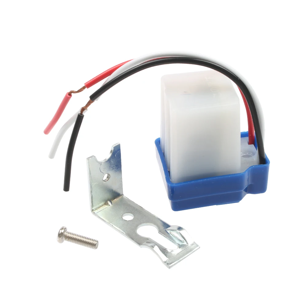 Nuovo interruttore sensore fotointerruttore AS-10 10A Auto On Off fotocellula controllo lampione AC/DC universale 12V 24V 220V